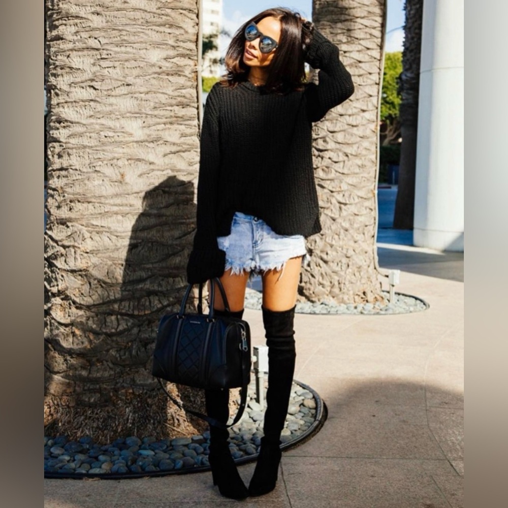 Stuart Weitzman suede over the knee boots, size 8.5